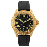 San Martin Diver Bronze Automatic Rotating Bezel Men's Mechanical Watch 200m Water Resistance Band Luminous Dial